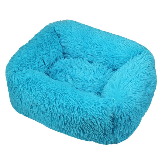 Luxury Square Plush Dog Bed Made for Every Size