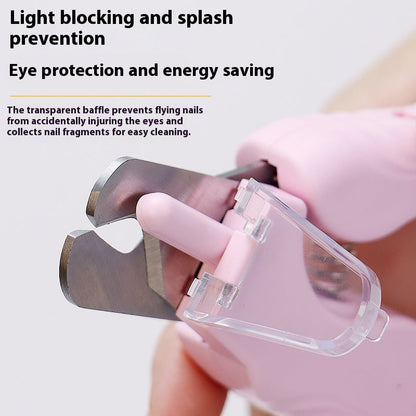 2-in-1 Pet Nail Clippers with LED Light - Multifunctional Dog and Cat Nail Trimmer - Bloodline Scissors + Polisher